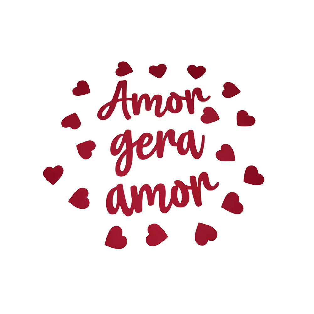 Letras em EVA - Amor