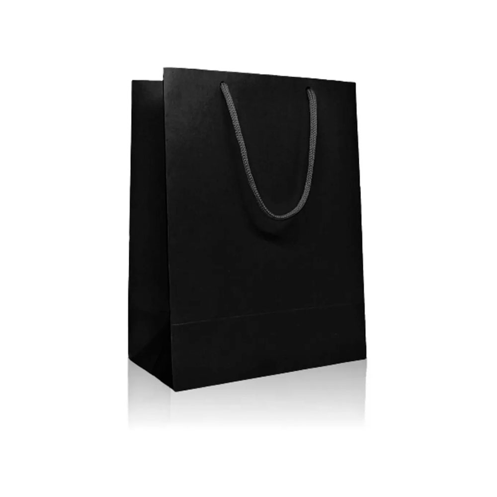 Sacola de Papel Preta