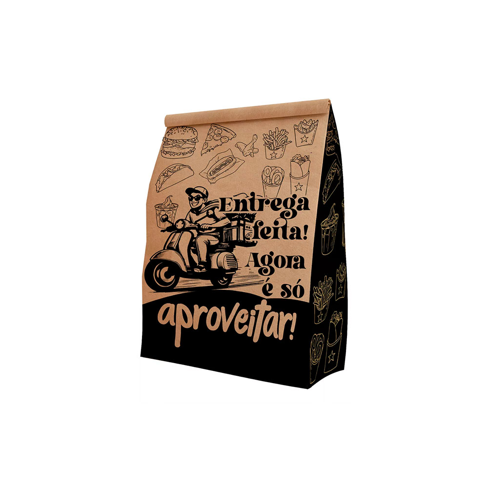 Sacos para Delivery - Só Aproveitar!!